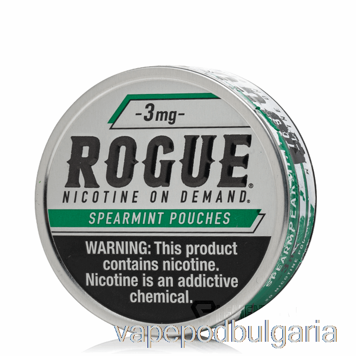 Vape Bulgaria Rogue Nicotine Pouches - Spearmint 3mg